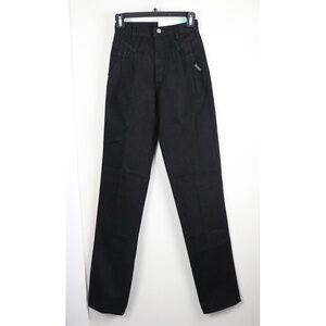 Rockies Jeanswear Vintage Deadstock JR Women Size 3 Black Jeans 36" Long Inseam